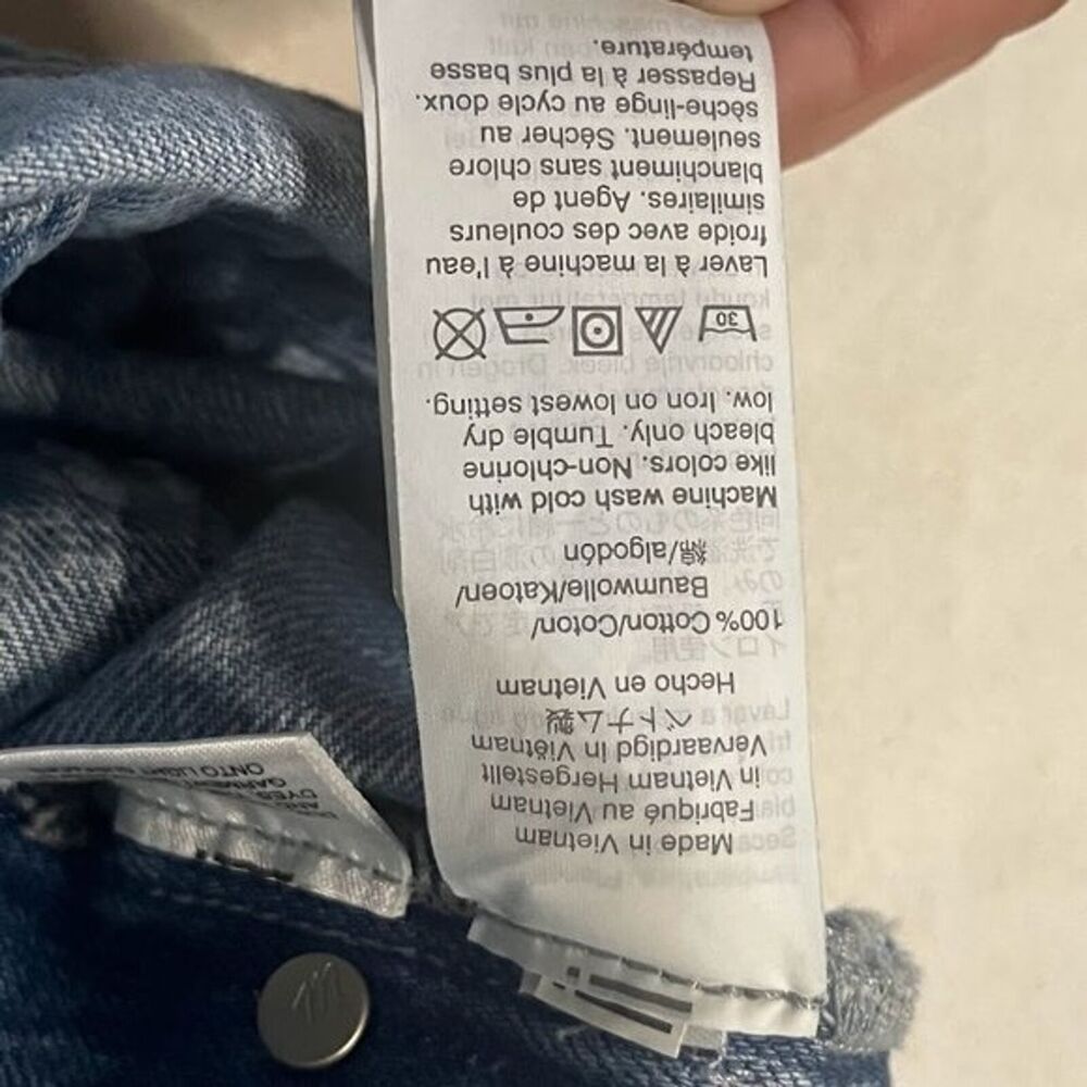 Madewell Women's Cutoff Shorts Overall‎ Size XSmall - Picture 6 of 7